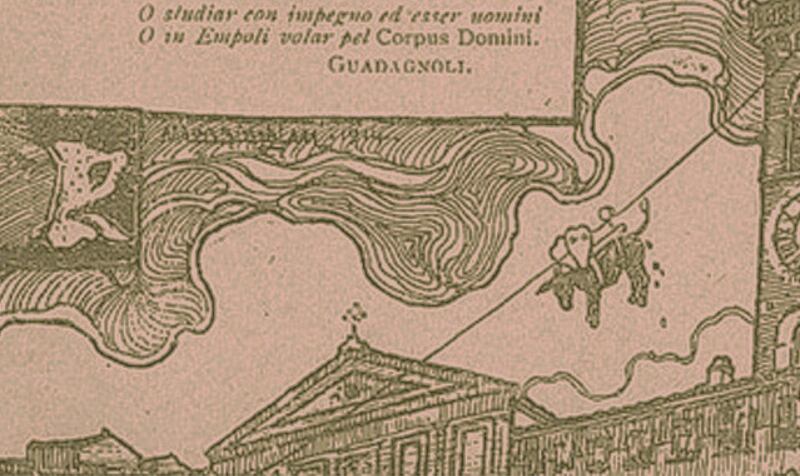 Volo del ciuco (asino) a Empoli