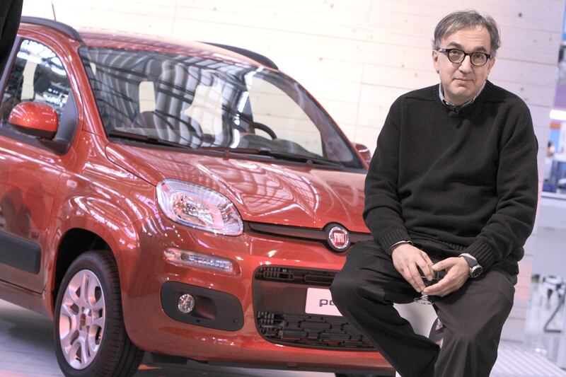 Sergio Marchionne Fiat Panda
