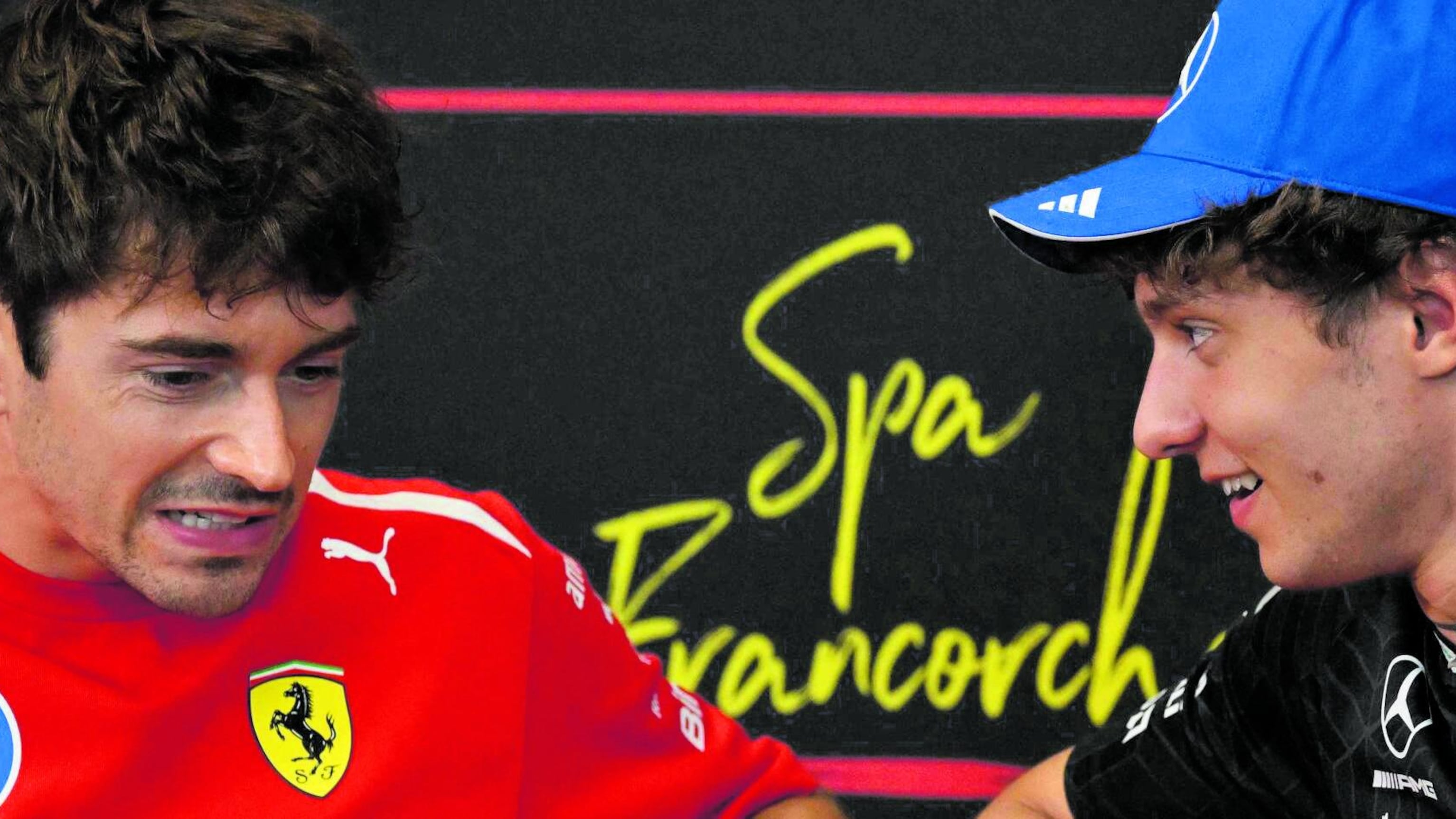 Antonelli sfida le due Ferrari con i consigli di re Federer