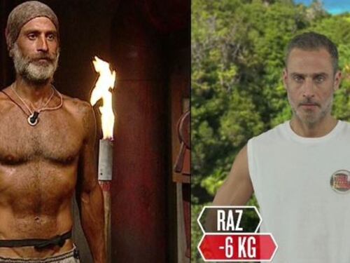 Isola dei Famosi, i naufraghi si guardano allo specchio. Giulio è il più dimagrito