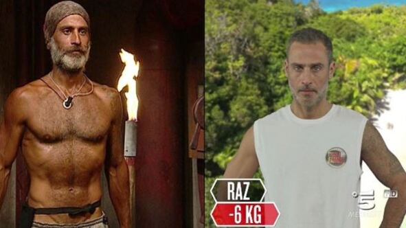 Isola dei Famosi, i naufraghi si guardano allo specchio. Giulio è il più dimagrito