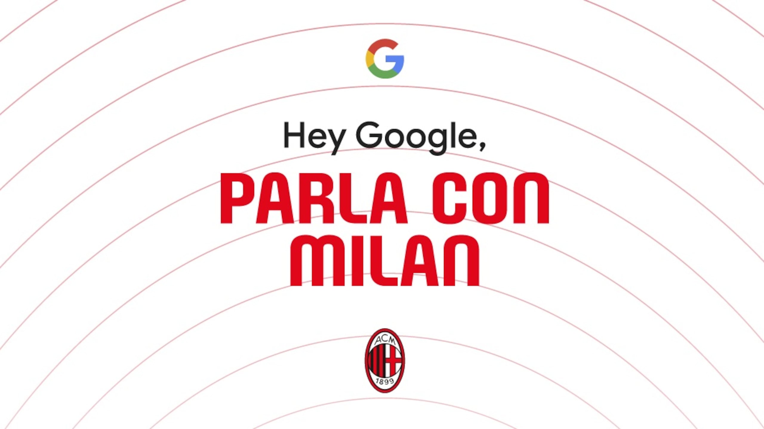 Il Milan porta l'atmosfera del tifo anche a casa con Google