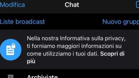 Avete ricevuto questo messaggio su WhatsApp? Ecco cosa significa