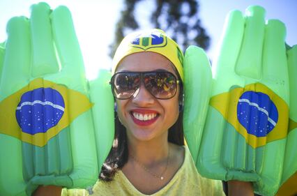 Brasile 2014, i coloratissimi supporters 17