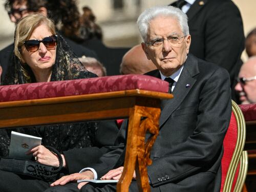 L'arrivo dei leader a San Pietro