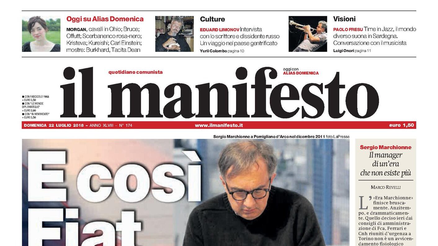 I boia di Marchionne