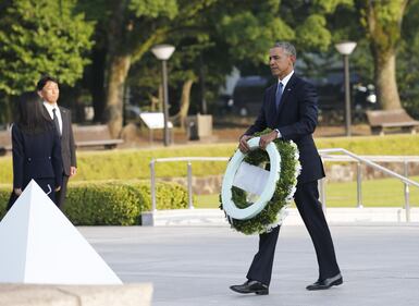 Storica visita di Obama a Hiroshima 4