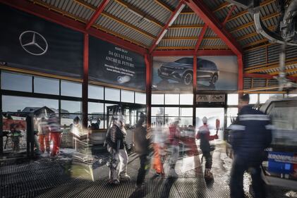 Mercedes-Benz a Plan de Corones 9