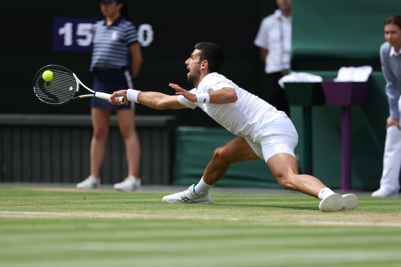 Wimbledon, Alcaraz supera in 5 set Djokovic: le immagini più belle della finale 15