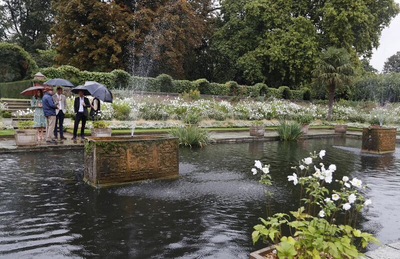 William e Harry al memoriale di Lady D 27