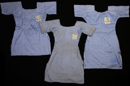 Glenna Gordon, secondo premio per le General News Stories. Le uniformi scolastiche di tre ragazze rapite da Boko Haram