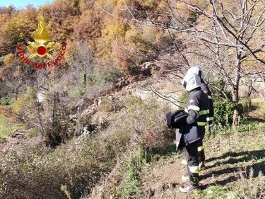 Frana devasta l'antico oratorio di Rezzo nell'Imperiese 6