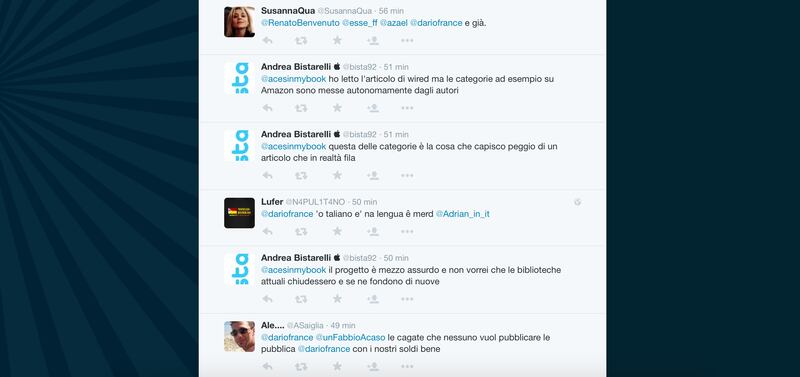 Dario Franceschini contestato su Twitter 23