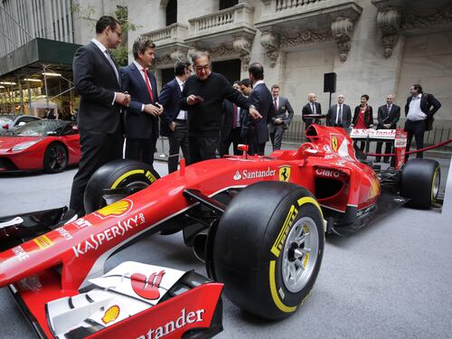 La Ferrari corre a Wall Street E Marchionne: "Sto da dio!"