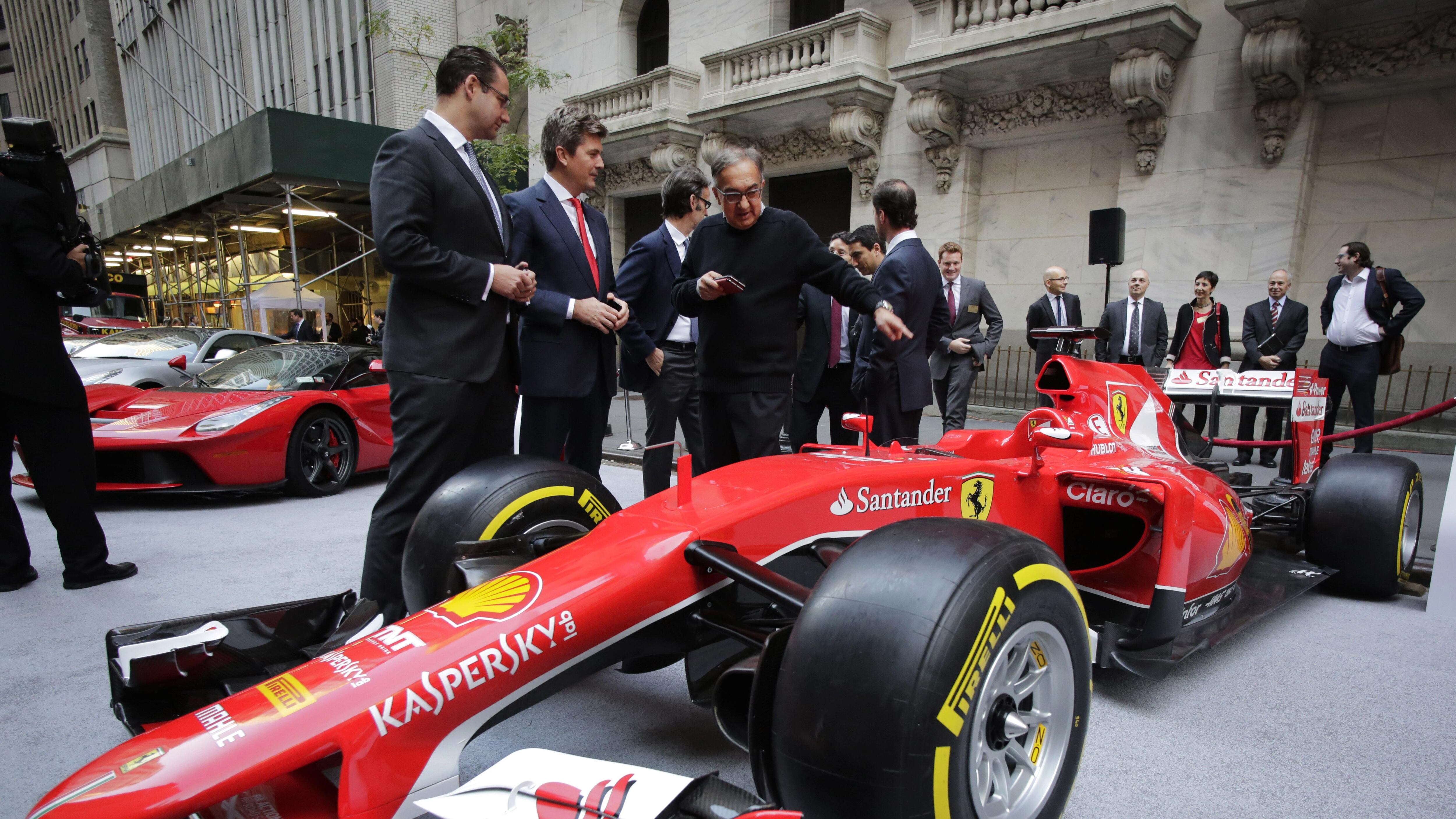 La Ferrari corre a Wall Street E Marchionne: "Sto da dio!"