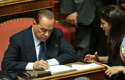 Il Cav fa la conta dei numeri: i numeri della fiducia 6