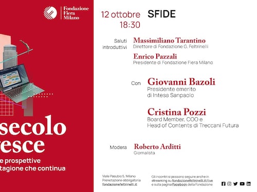Le sfide del secolo che cresce alla Fondazione Feltrinelli