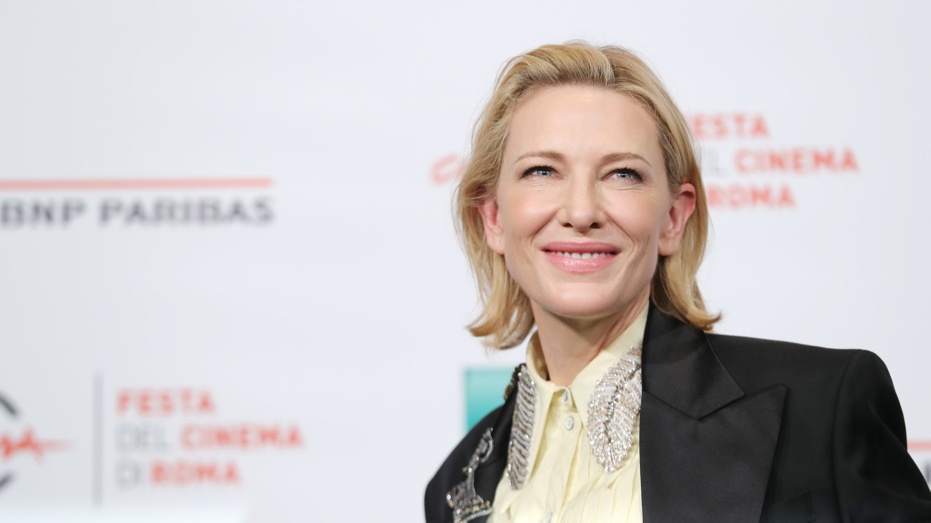 Cate Blanchett, charme e humor alla Festa del Cinema di Roma