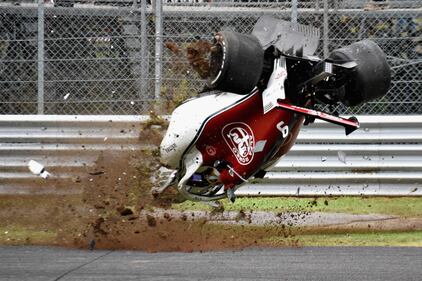 Formula Uno, Monza: la sequenza del terribile incidente di Ericsson 1