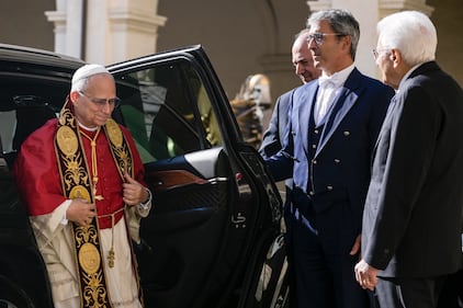 Papa Leone XIV in visita al Quirinale 10