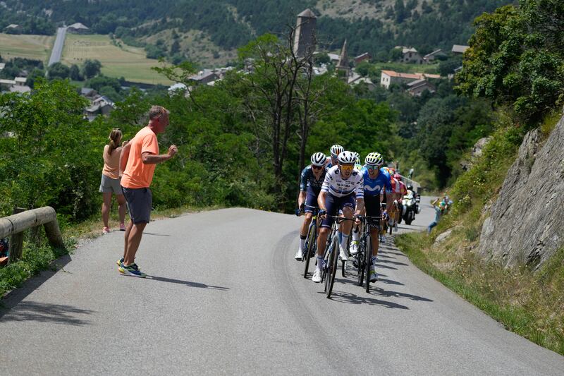Tour tappa 19 Laporte fuga