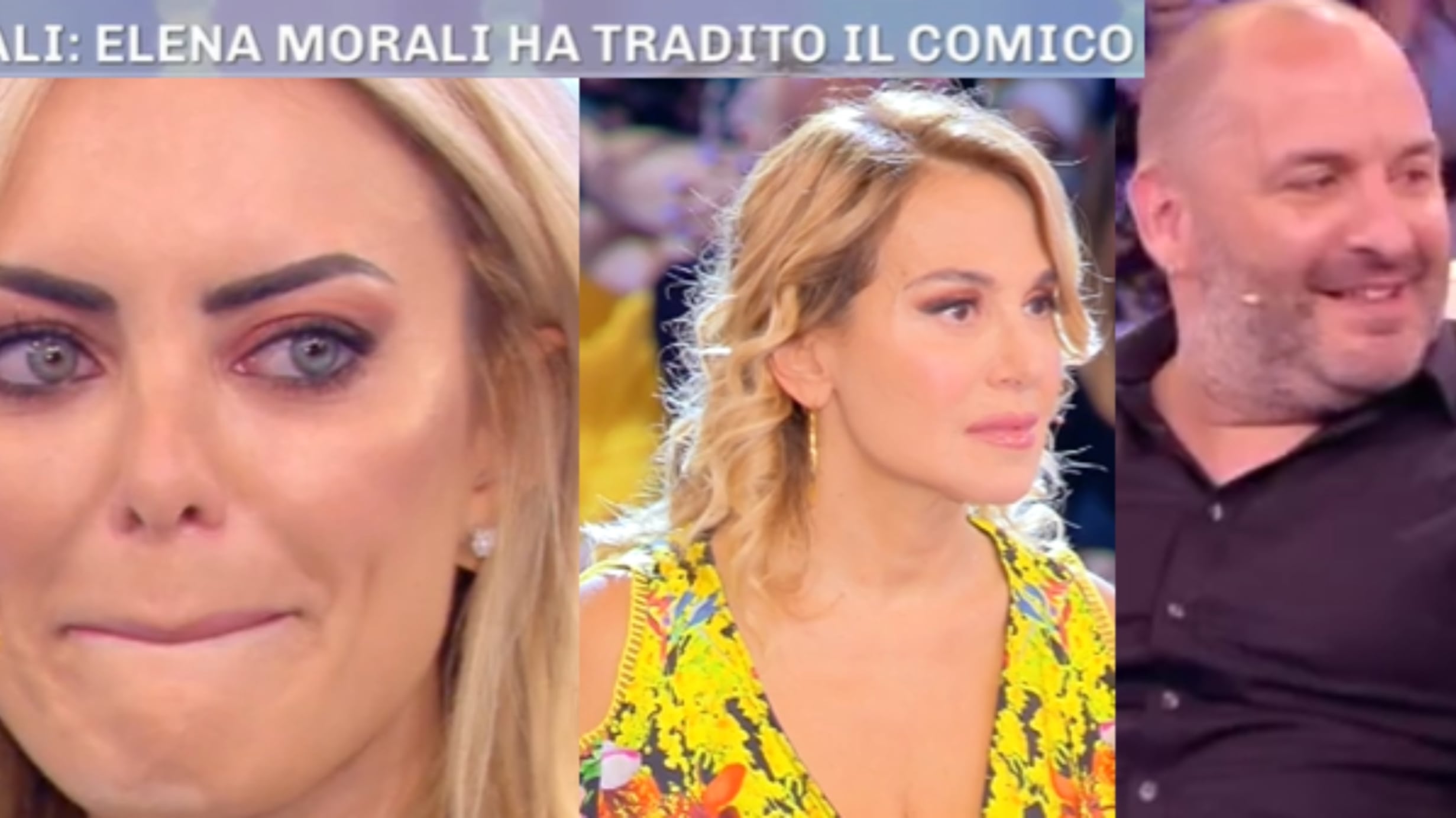 Pomeriggio 5, Elena Morali ha tradito Scintilla? L'ex naufraga finisce in lacrime