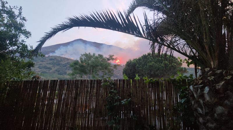 Incendio a Stromboli 4