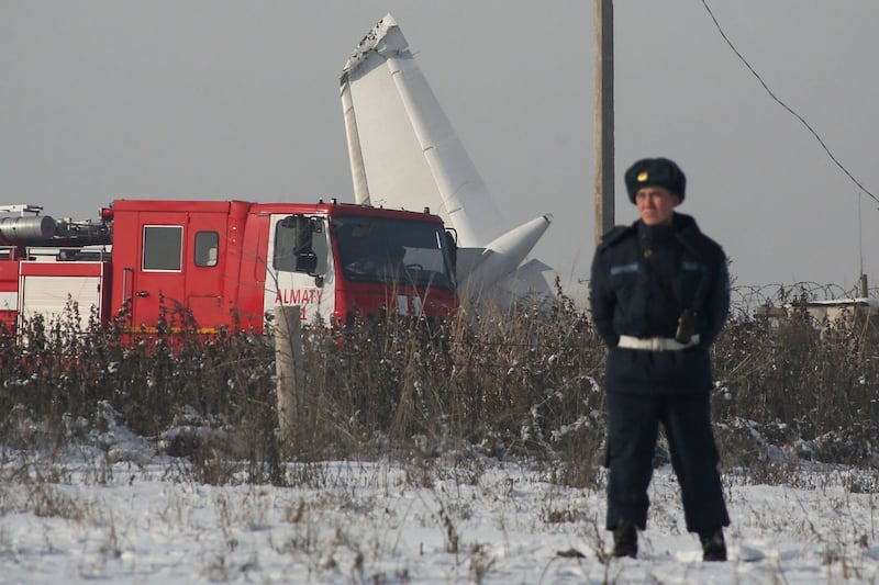 Aereo si schianta in Kazakistan 4