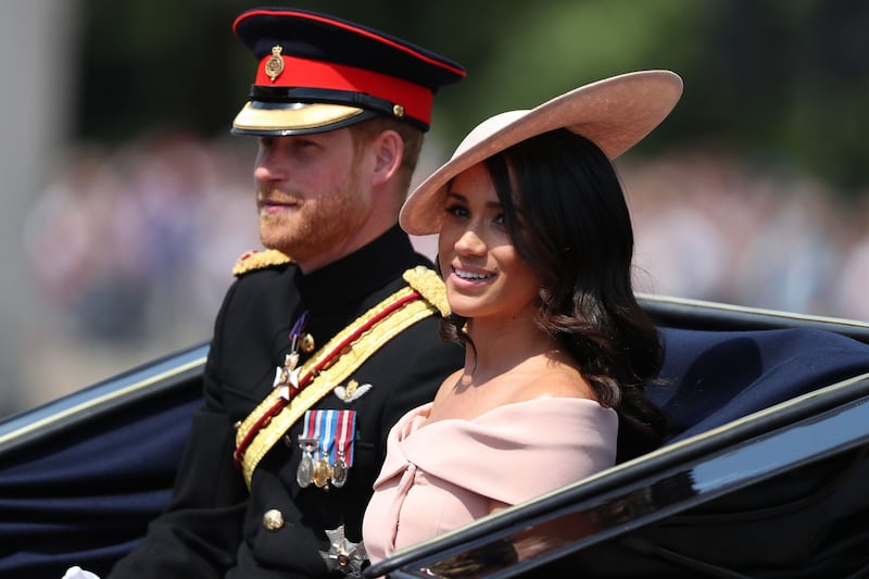 Meghan Markle al Trooping the Colour 3