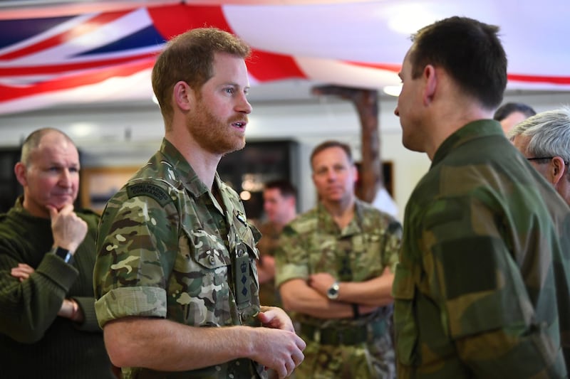 Il Principe Harry per i 50 anni del Commando Helicopter Force 8