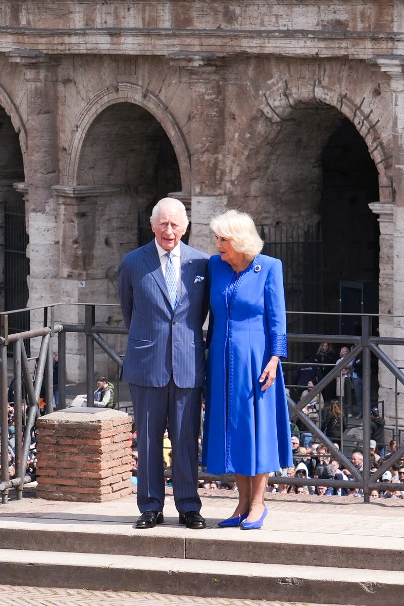 Carlo III e Camilla, primo giorno in Italia 6