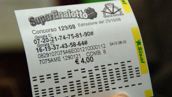 Il più alto jackpot del Superenalotto di sempre
