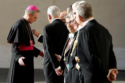 Renzi con la famiglia in Vaticano da papa Francesco 7