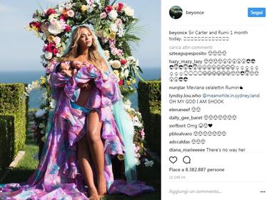 Beyonce mostra i suoi gemelli: ecco la prima foto di Rumi e Sir Carter 3