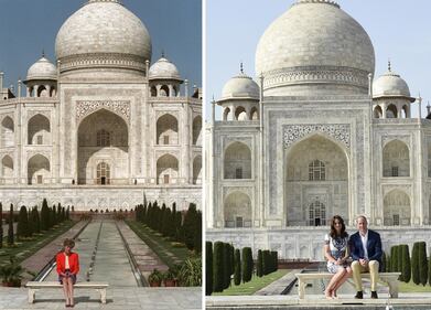 Kate al Taj Mahal: come la principessa Diana 4