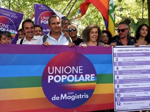 Unione popolare sceglie patrimoniale, nazionalizzazioni e diritti civili: il programma