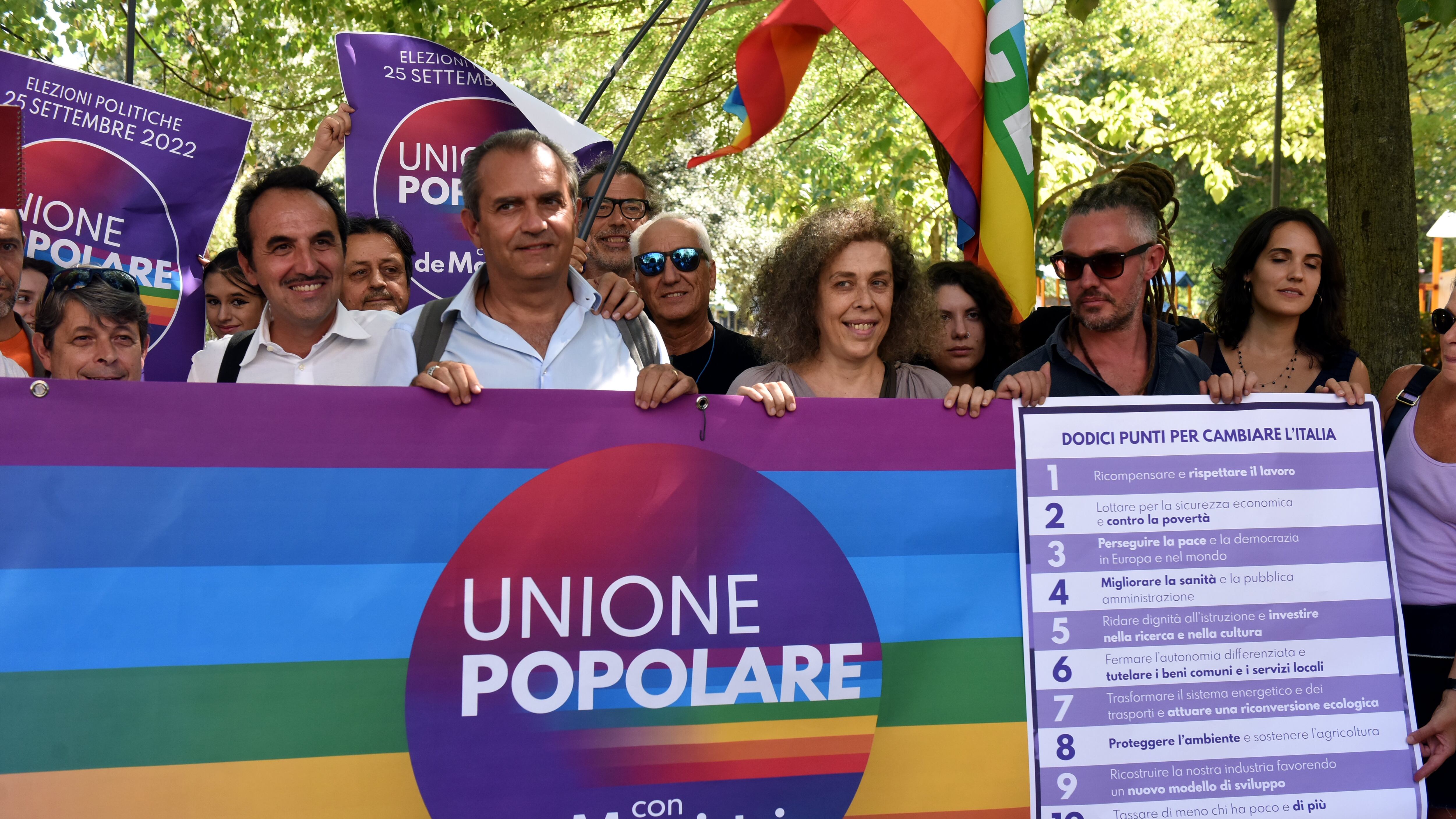 Unione popolare sceglie patrimoniale, nazionalizzazioni e diritti civili: il programma