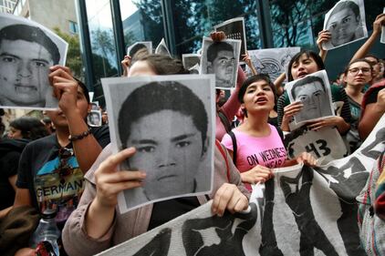 Iguala, protesta contro il governo 1