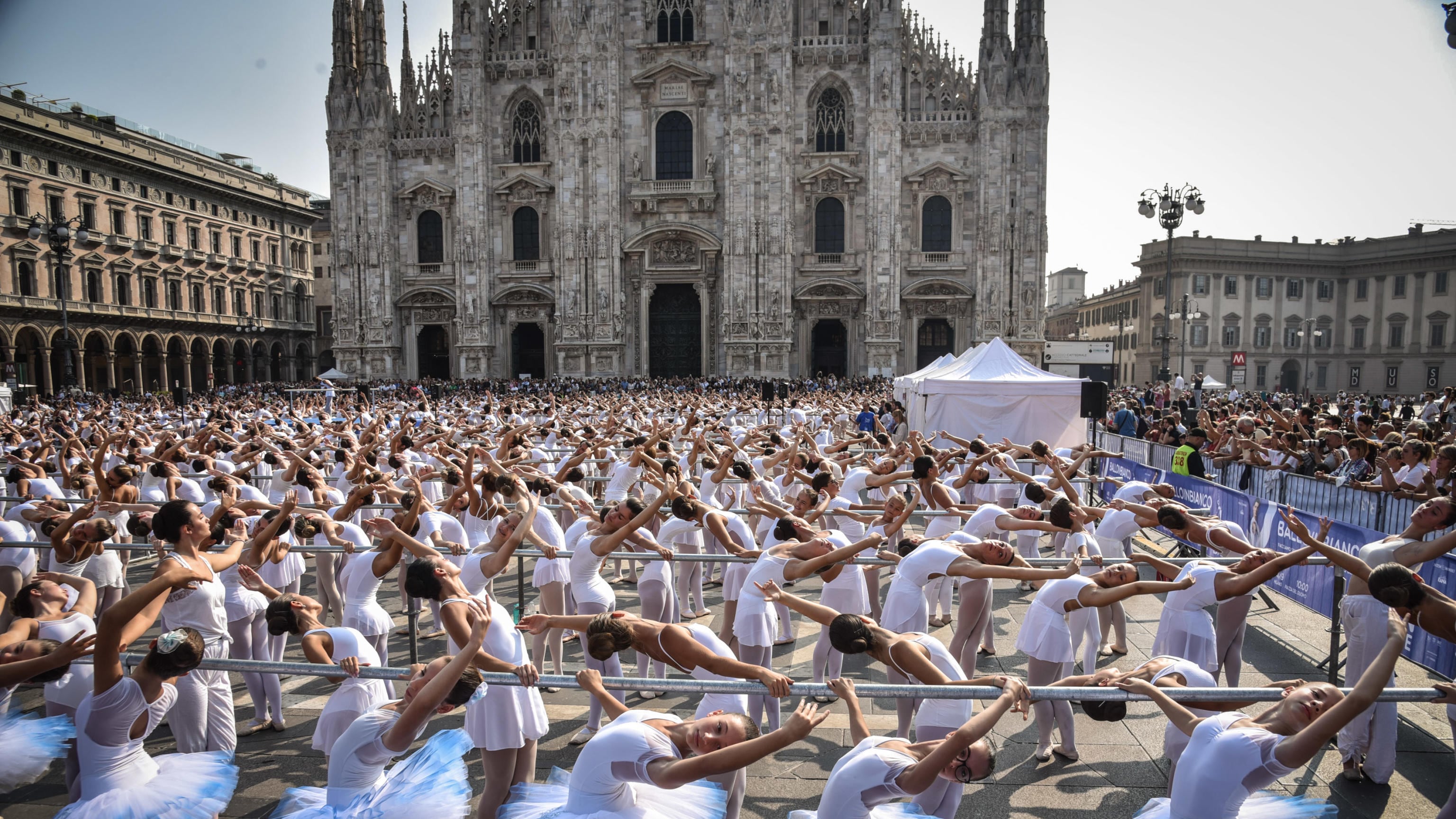 In 1.600 a lezione da Bolle in piazza Duomo