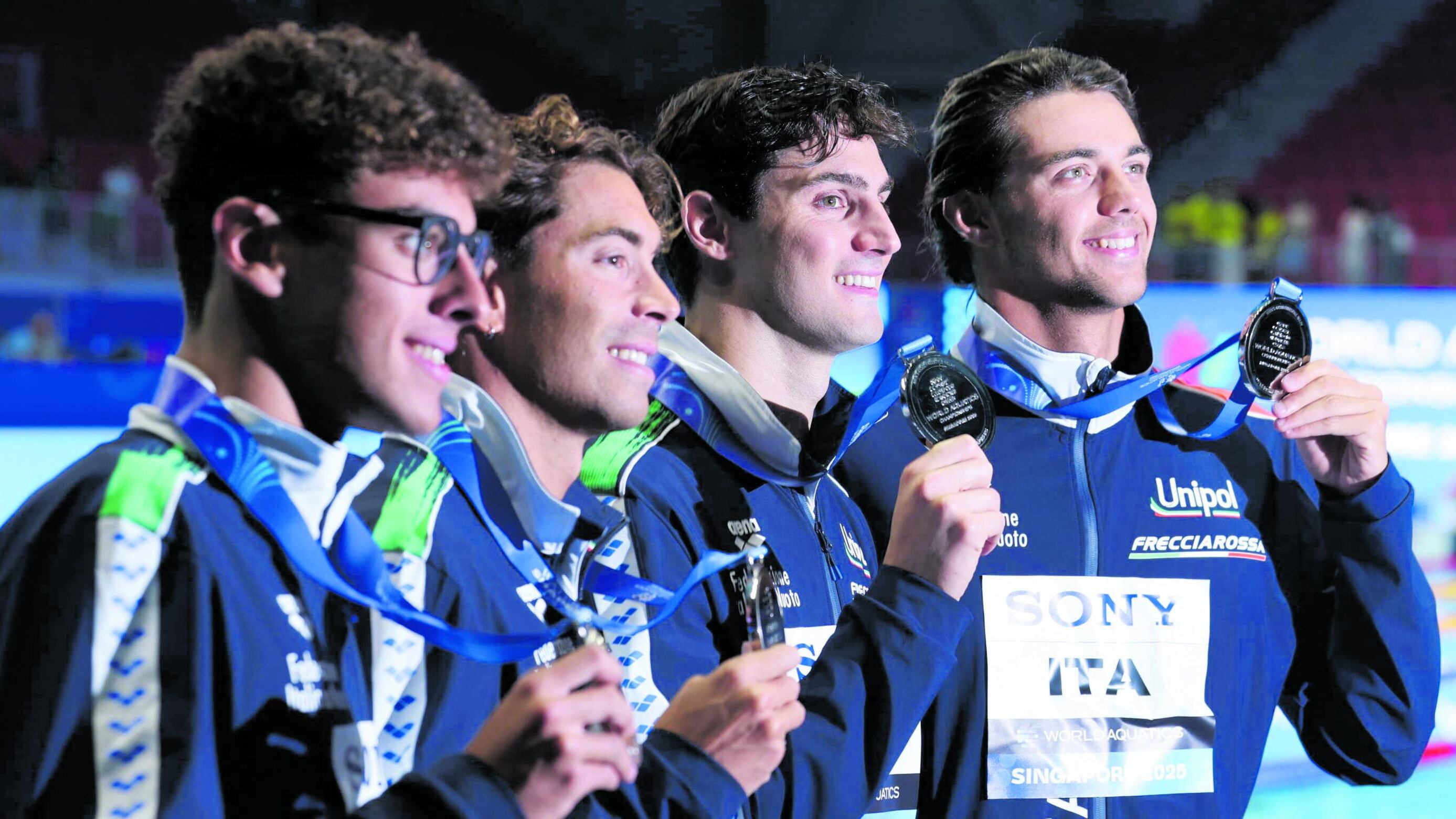 I Fantastici Quattro della staffetta ci hanno preso gusto: "Adesso l'oro"