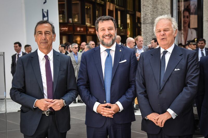 Inaugurazione nuove fermate della M4 che colleganol’aeroporto di Linate a San Babila 2