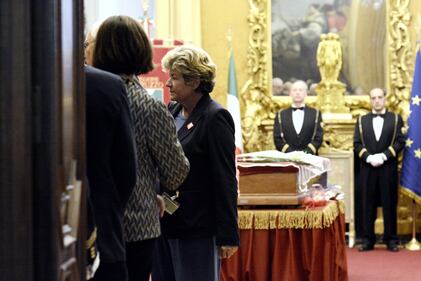 Pannella per l'ultima volta a Montecitorio 8