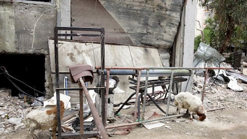 Le macerie del campo di Yarmouk 3