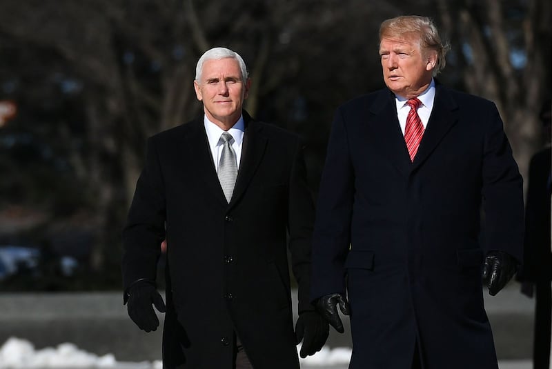 Trump visita il memoriale di Martin Luther King 10