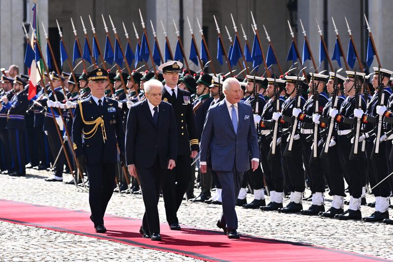 Carlo III e Camilla, primo giorno in Italia 11