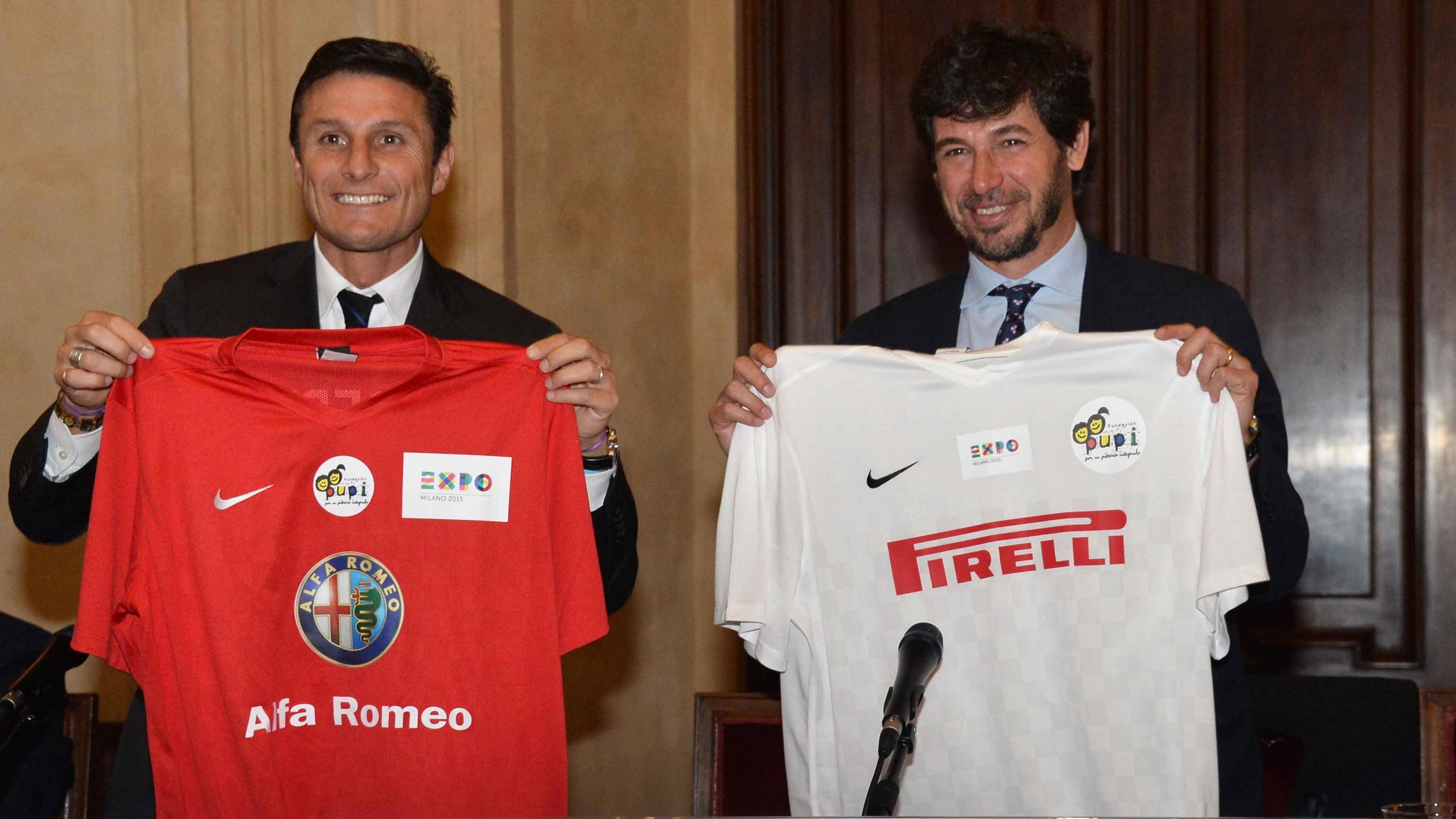 Campioni in campo per Expo (e lo stadio pieno di bambini)