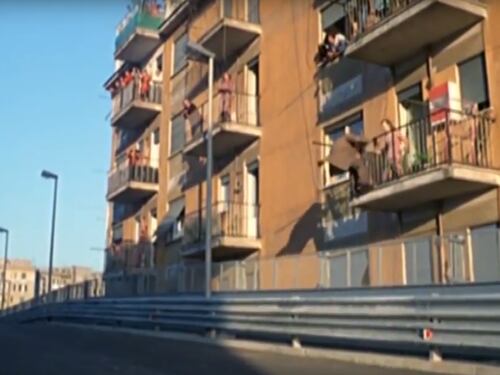 Ora salvate la tangenziale del bus preso al volo