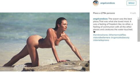 Candice Swanepoel, l'angelo di Victoria's Secret è nudo 2