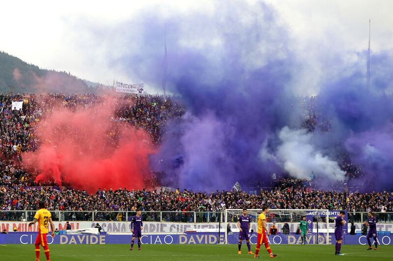 L'omaggio della Fiorentina a Davide Astori 19