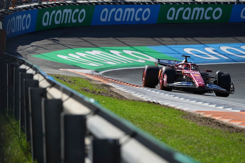 F1 Olanda Q2 Leclerc
